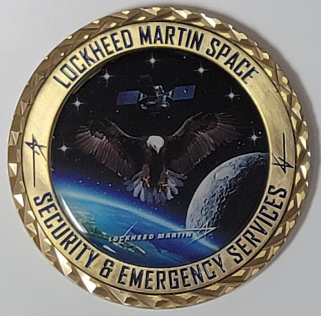 lockheed martin, lockheed martin challenge coin,