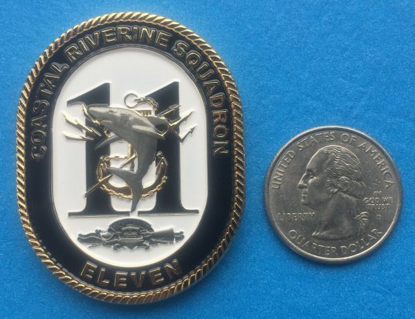 coastal riverine squadron, custom challenge coins, us navy ship coin, us navy challenge coins, fcpoa, chiefs mess, custom challenge coins, coins customized, best challenge coin company,