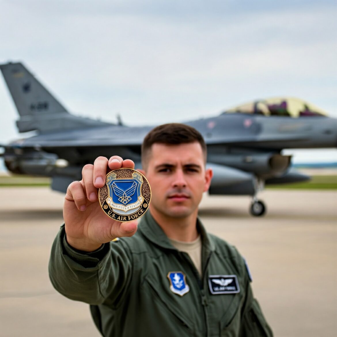 us air force challenge coin, command coin, challenge coin, coin of excellence, us thunderbirds challenge coin,